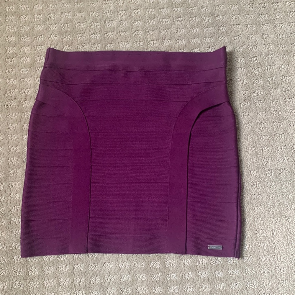 Thick bondage-style skirt